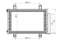 Радиатор кондиционера для автомобилей Swift (05-)