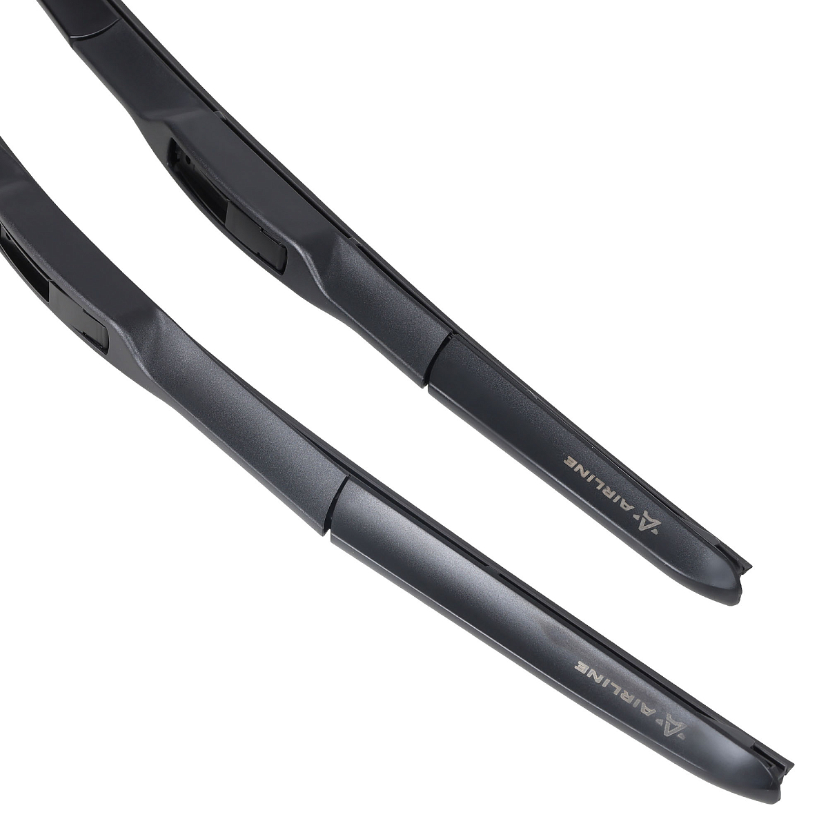 Щетки стеклооч комплект (2 штуки) 600/450мм (24"/18") гибридные с креплением "Крючок 9x3, 9x4 мм" (AWBM272)