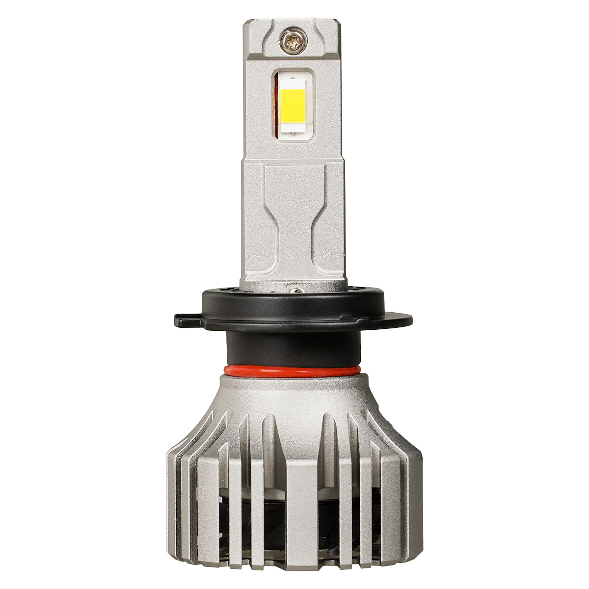 Лампа светодиодная H7 PRO, 50Вт, 9200Лм (4600Лм x 2), 3000К (Желтый), 12/24В, комплект 2 шт.