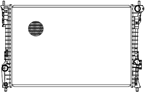 Радиатор охлаждения для автомобилей Explorer (11-) 3.5i