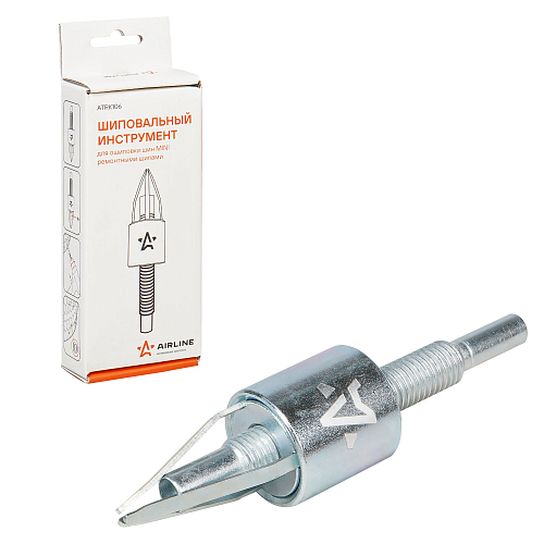 Инструмент насадка на шуруповерт для ручной ошиповки шин MINI