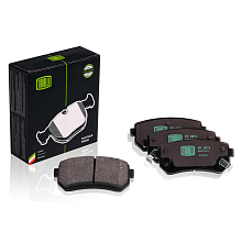 Колодки тормозные дисковые задние для автомобилей Hyundai Accent III (05-) / Tucson I (04-) / Kia Rio II (05-) / C'EED (06-) / Sportage II (04-) / III (10-)