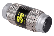 Виброкомпенсатор выхлопной трубы (Гофра) 45x150 InnerBraid (нержавеющая сталь)