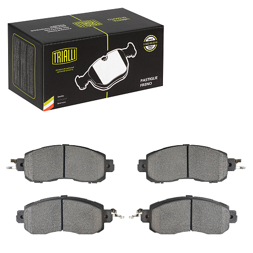 Колодки тормозные дисковые передние для автомобилей Nissan Juke (10-) / Teana (13-) / Tiida (04-) / Sentra (14-)