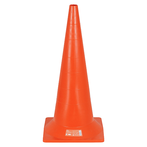Конус дорожный 750мм, без световозвр.полос с утяжелителем, оранжевый