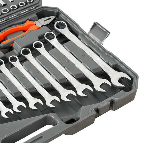 Набор инструментов универсальный 137пр. (головки 1/2", 1/4") кейс