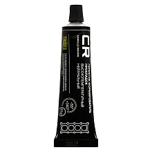 Герметик формирователь прокладок силиконовый высокотемпературный нейтральный, черный, туба 85г.