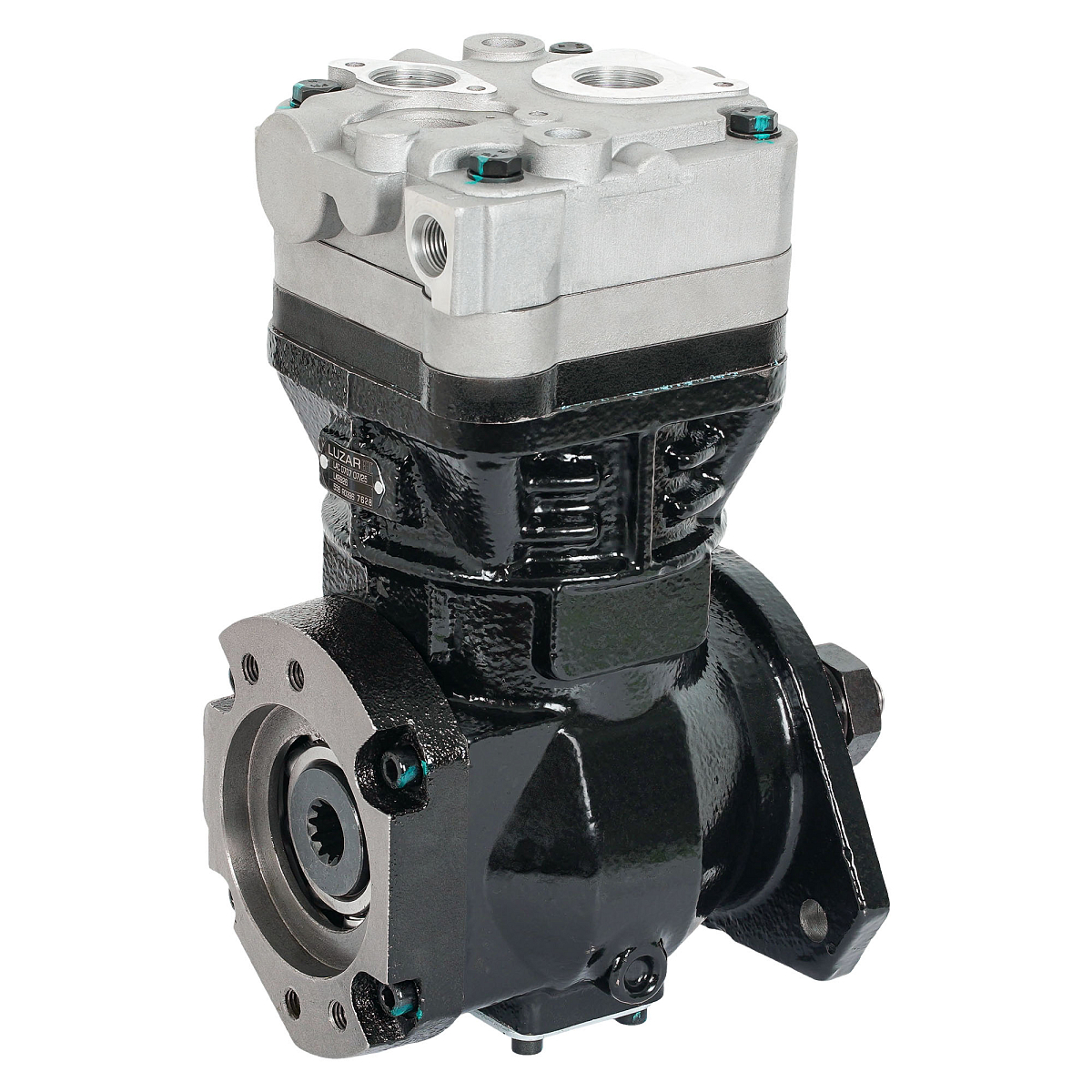 Компрессор воздушный для автомобилей КАМАЗ 65115, 65116, 65117 c дв. Cummins 6ISBe Eвро-4 (1 цилинд) (аналог LK8926)