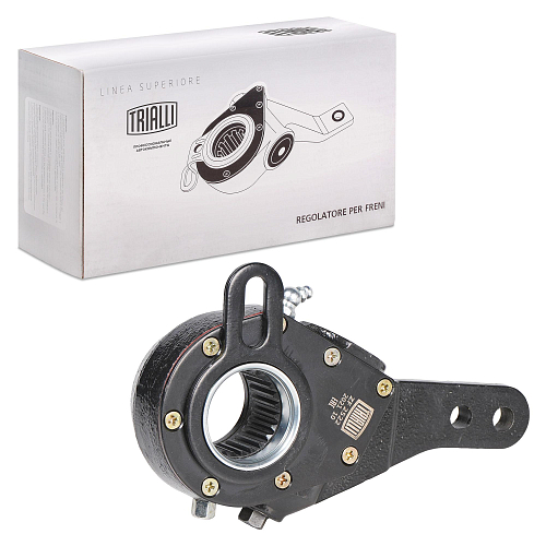 Рычаг тормоза регулировочный автоматический (трещотка) для автомобилей МАЗ 103 / 104 / 105 / 107 / 152 / 6430 / ПАЗ передний левый / правый (эвольвентный, узкий шлиц)