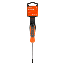 Отвертка TORX TX10x80мм, магнитный наконечник, пласт.подвес