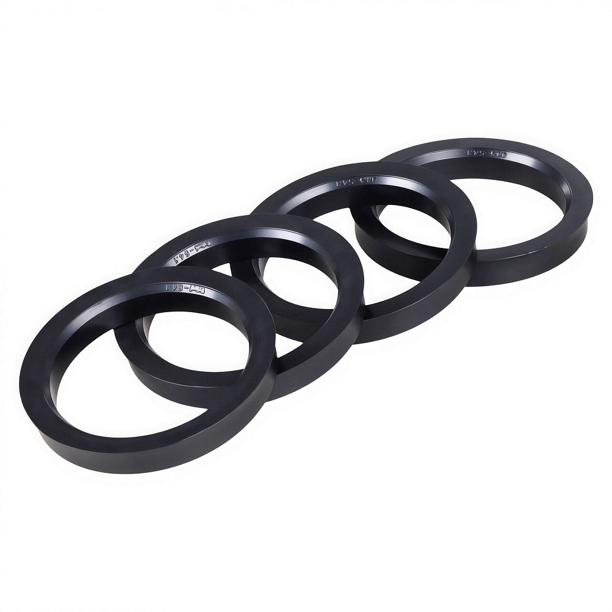 Кольцо центровочное для литого диска 67.1-54.1мм, комплект 4 шт., пластик