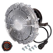 Муфта вязкостная для автомобилей Renault Trucks Premium II (05-)/Kerax (05-)/Magnum (05-)/Volvo FH12/FH16 (93-) (электронное управление, без крыльчатки)