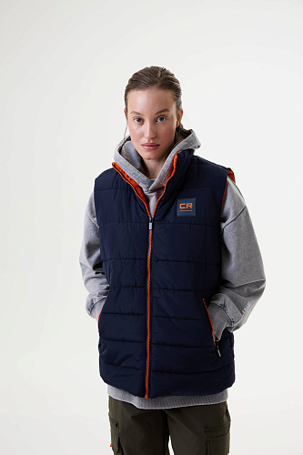 Жилетка синяя