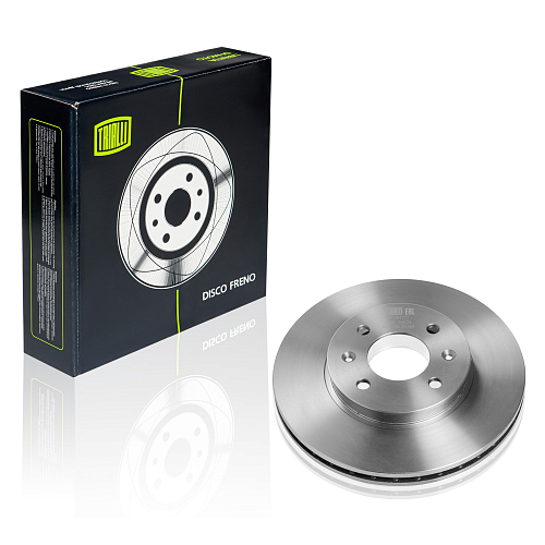 Диски тормозные для автомобилей Hyundai Solaris (10-) (17-) передний d=256, высота 43.7mm