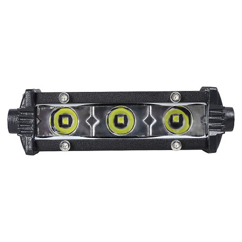 Фара (балка) светодиодная однорядная, 3LED, дальний свет, 4.5Вт, 108x30x47мм, 12/24В МП-серия