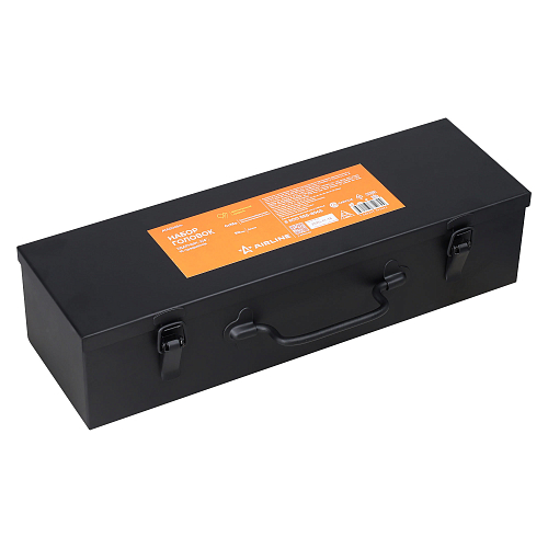 Набор головок ударных 3/4"DR L=90мм, 16пр. (17-50мм) металл. кейс МП-серия