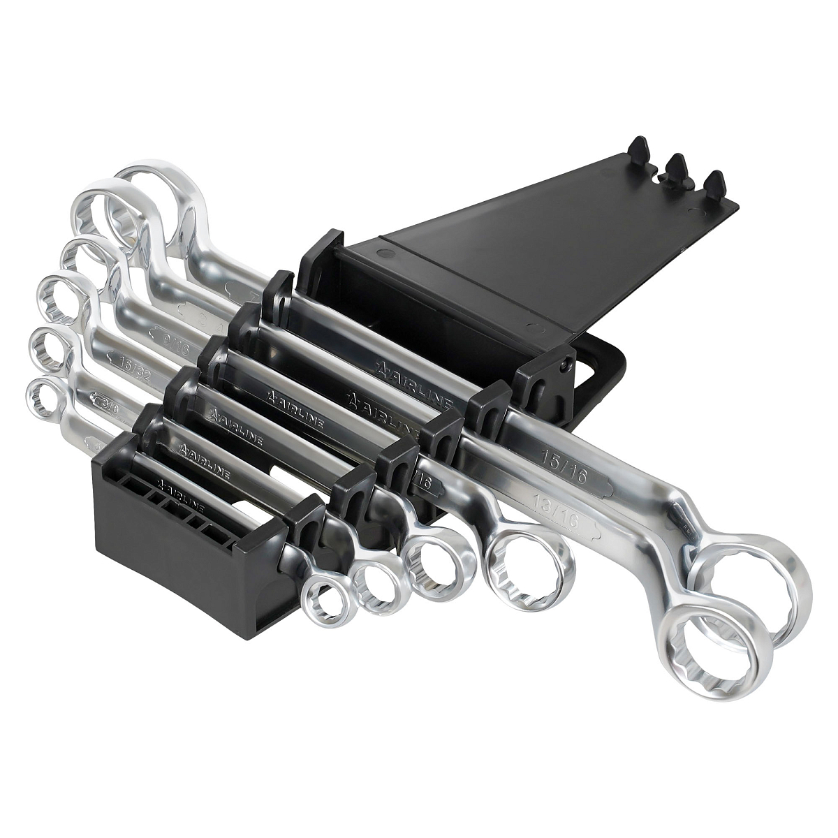 Набор ключей накидных дюймовых PRO 6пр. (5/16"-15/16") холдер