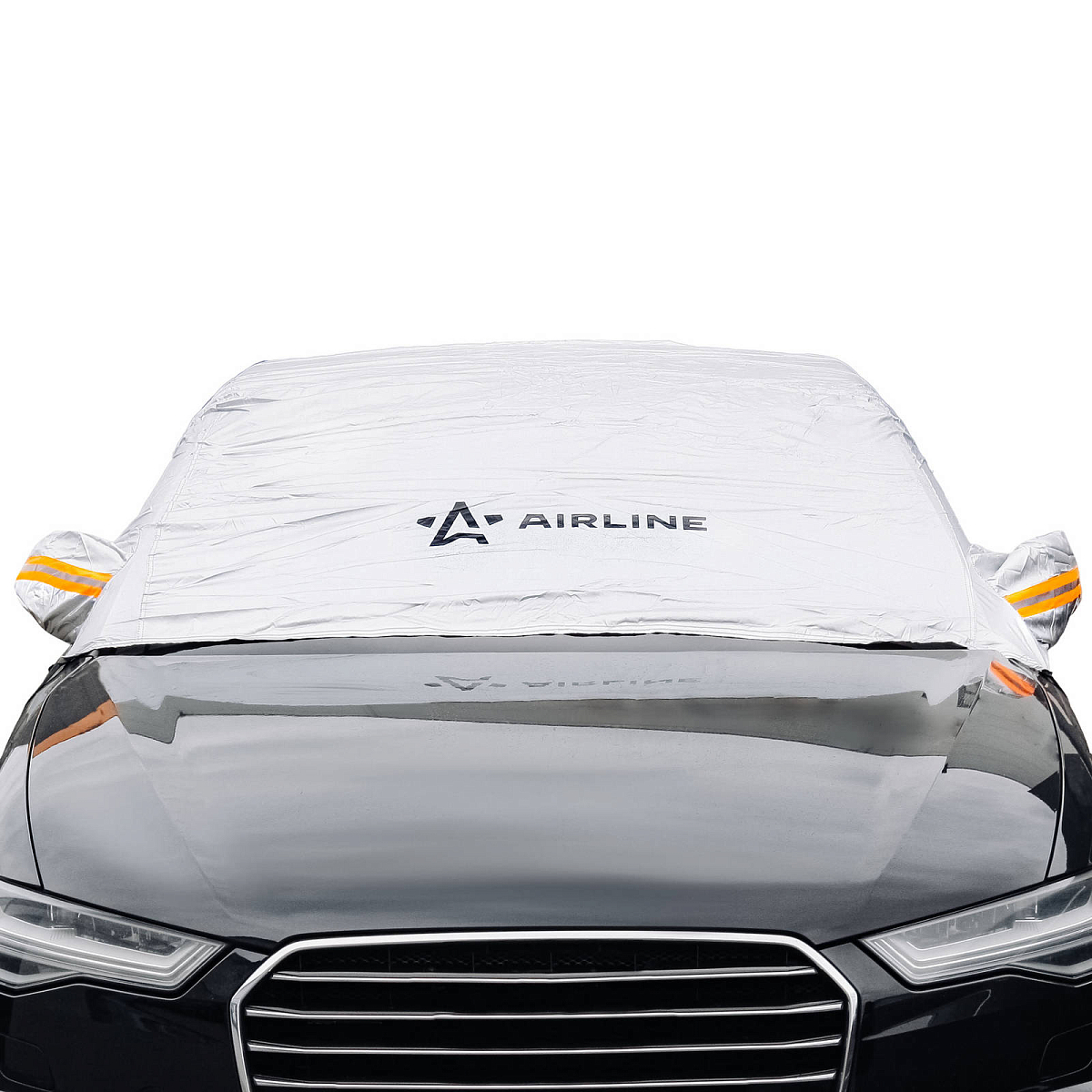 Чехол-тент на крышу и окна автомобиля, защитный (259*140*56 см) универсал., серый