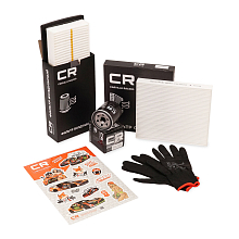 Комплект фильтров для ТО Hyundai Solaris (17-)/Kia Rio (17-) 1.4i