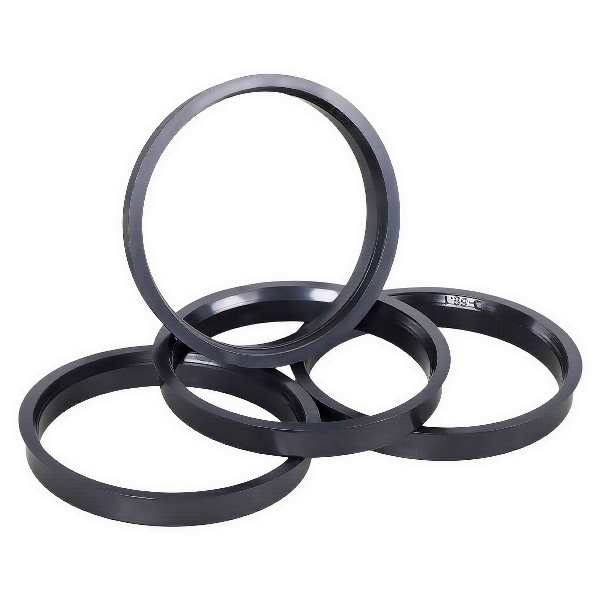 Кольцо центровочное для литого диска 73.1-66.1мм, комплект 4 шт., пластик