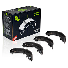 Колодки тормозные барабанные для автомобилей Mazda 626 (97-) 228x43 с тормозной системой Akebono