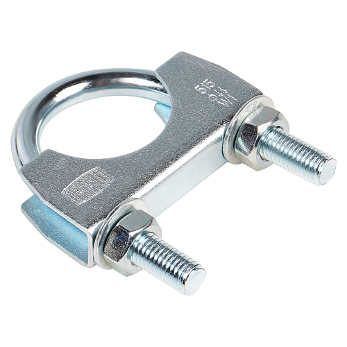 Хомут глушителя U-образный D=43 мм (стремянка) (оцинкованная сталь)