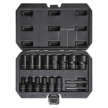 Набор головок для поврежденных болтов и гаек, кейс 16пр.