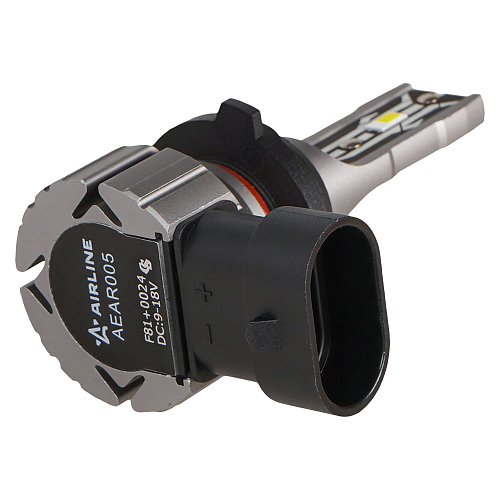 Лампа светодиодная HB3/HB4 STANDARD, 17Вт, 4000Лм (2000Лм x 2), 6000К (Белый), 12В, комплект 2 шт. МП-серия