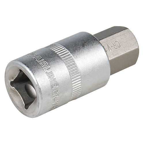 Головка торцевая 1/2"DR со вставкой HEX 17мм, L=55мм