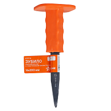 Зубило пикообразное 16x200мм с пластиковым протектором