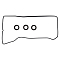 Прокладка клапанной крышки для а/м Toyota Highlander (07-)/Lexus RX (08-)/Camry (06-) 3.5i (кмпл. прав.)
