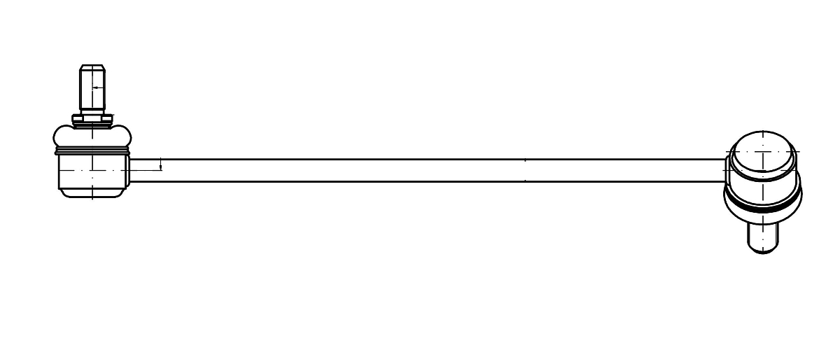 Стойка стабилизатора переднего левая для автомобиля Chevrolet Lacetti (04-)