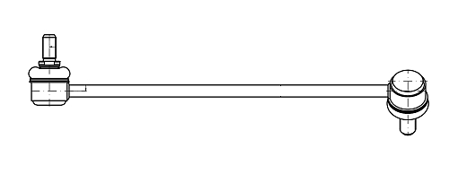 Стойка стабилизатора переднего левая для автомобиля Chevrolet Lacetti (04-)