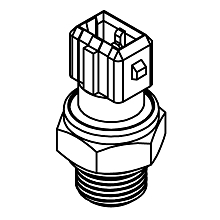 Датчик давления масла для автомобилей Peugeot 308 (07-)/307 (00-) 1.6i короткий разъем