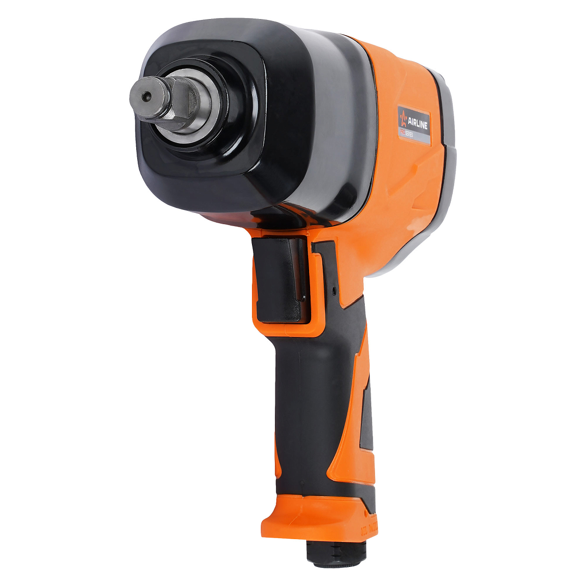 Гайковерт пневматический ударный композитный 1/2"DR 330Нм PRO с головками 17пр. (9-27мм), кейс МП-серия