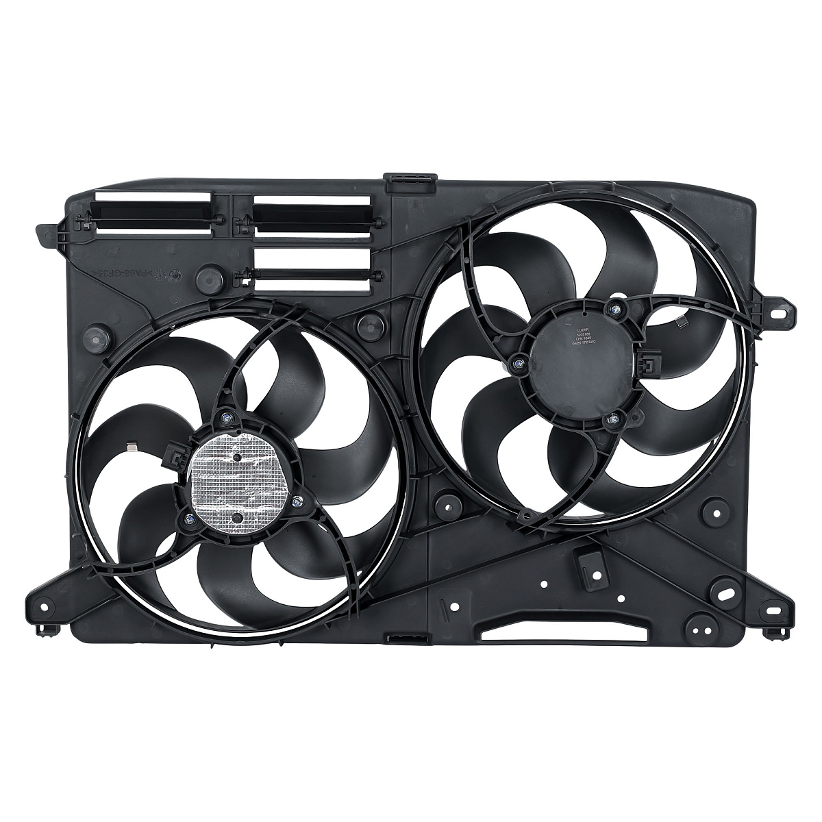 Электровентилятор охлаждения для автомобилей Ford Mondeo V (15-) (2 вент.) (с кожухом)