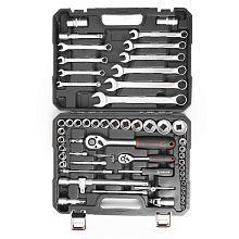 Набор инструментов универсальный 59пр. (головки 1/2", 1/4") кейс