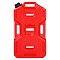 Канистра экспедиционная 10л, пластиковая, красная