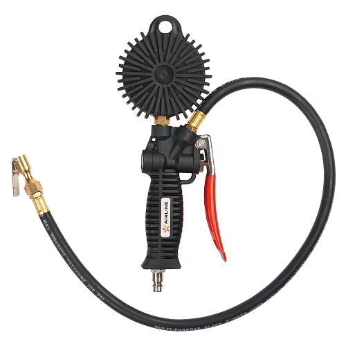 Пистолет для накачки шин 12 АТМ INDUSTRY с манометром