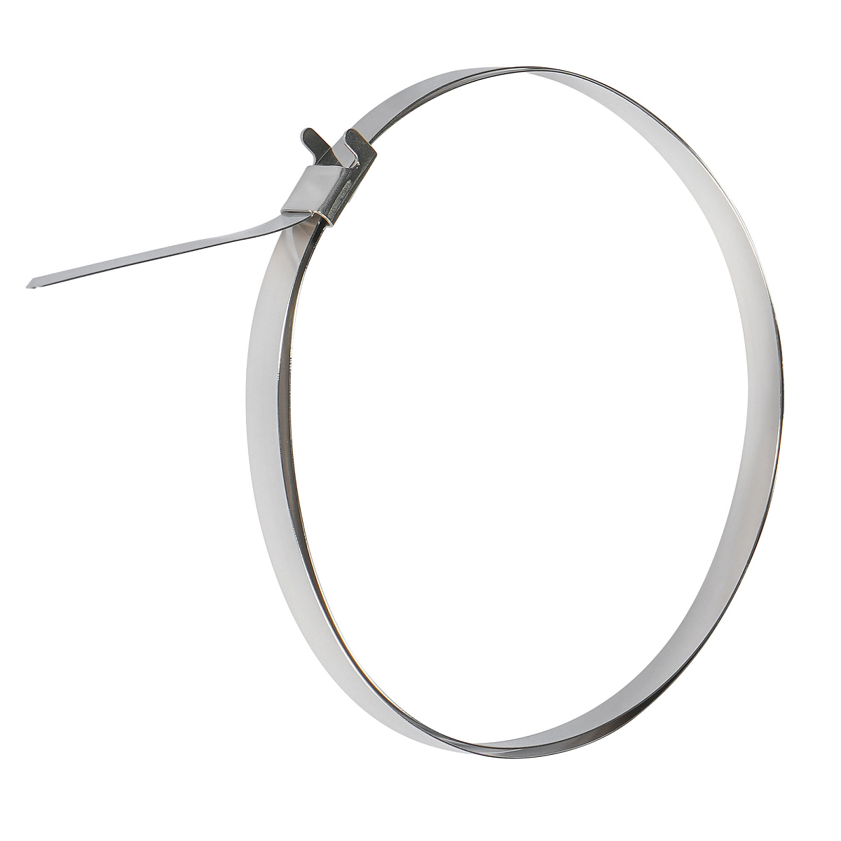 Хомут ленточный L750/7,9мм для пыльника ШРУСа, зажим, W4(304 нерж.)