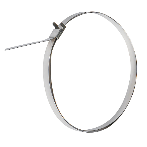 Хомут ленточный L750/7,9мм для пыльника ШРУСа, зажим, W4(304 нерж.)