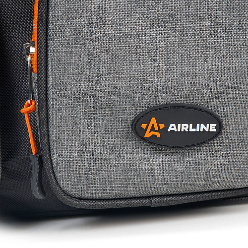 Сумка-холодильник (термосумка) PRO, 27л, 40*31*22см, водонепр., чер./сер.