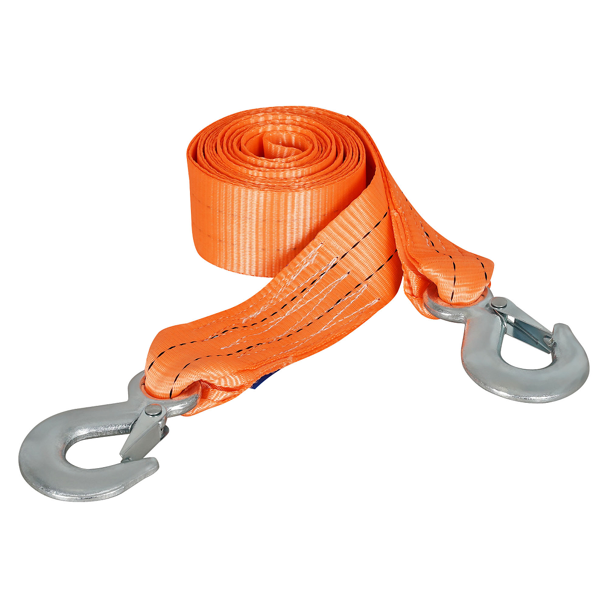 Трос буксировочный (лента) 2,5 т, 4 м, 2 крюка