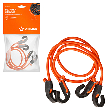 Резинки-стяжки набор 2 шт. 80 см, D-8 мм (пластиковые крючки)