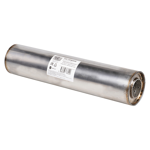 Пламегаситель универсальный 100/460-50 с перфорированным диффузором (нержавеющая сталь)