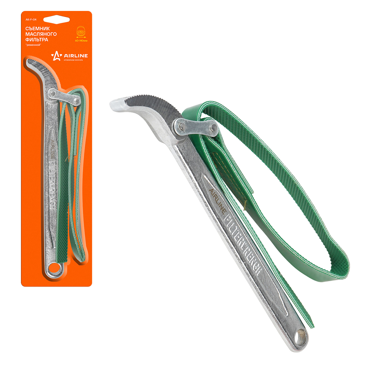 Съемник масляного фильтра "Ременной" 30-160мм