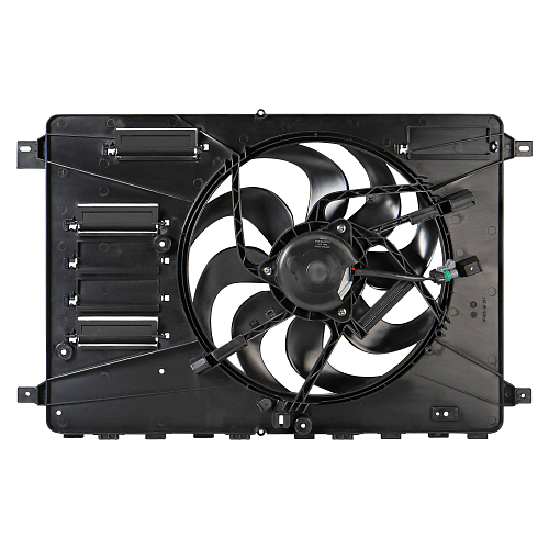 Электровентилятор охлаждения для автомобилей Ford Mondeo IV (07-)/Kuga (08-) (с кожухом)