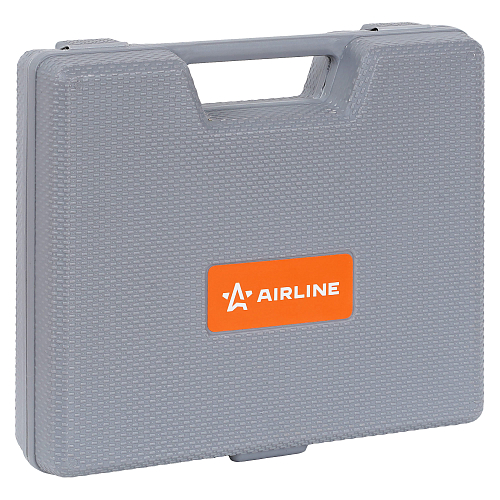 Машинка шлифовальная пневматическая 157мм, 20000об/мин угловая с оснасткой 16 пр. кейс