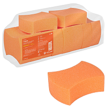 Губка поролоновая "Восьмерка" (18*14*6см) набор 10 шт.