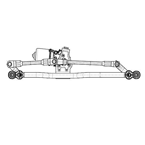 Стеклоочиститель в сборе для автомобилей Renault Symbol (98-)